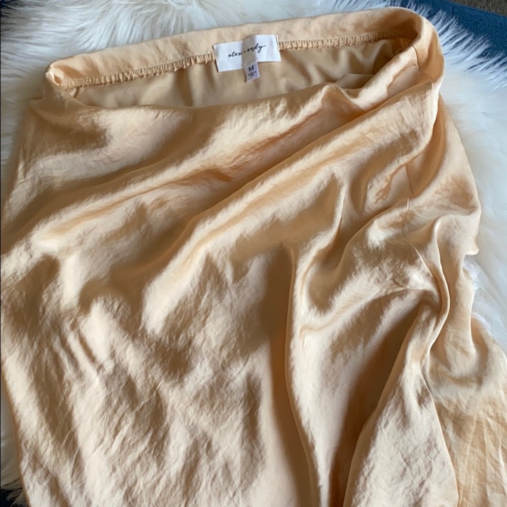 Silky Midi Skirt